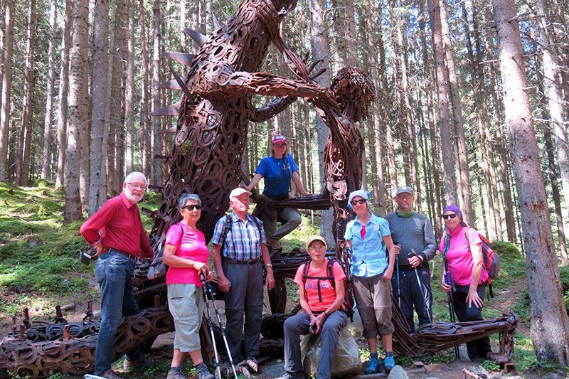 Wandern Rofental Geierwallihof