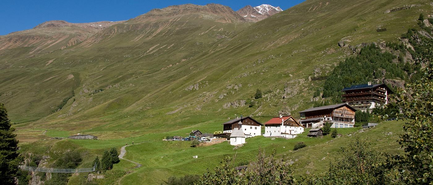 Geierwallihof im Sommer Oetztal Vent Tirol