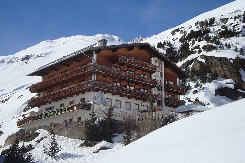 Geierwallihof Vent Winter Tirol Ötztal