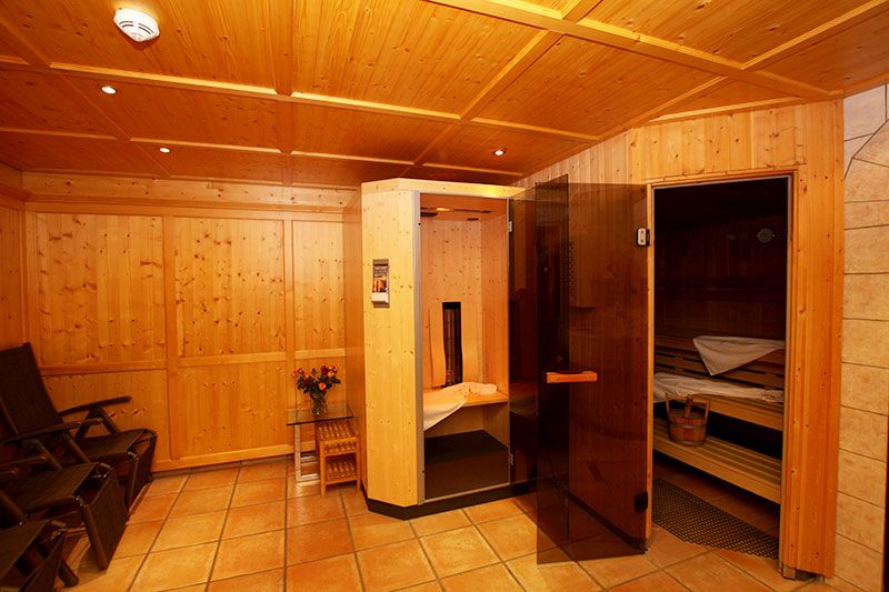 Sauna Infrarotkabine Geierwallihof Vent